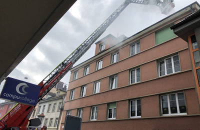 102. Rauchentwicklung MFH, Schützengraben 23