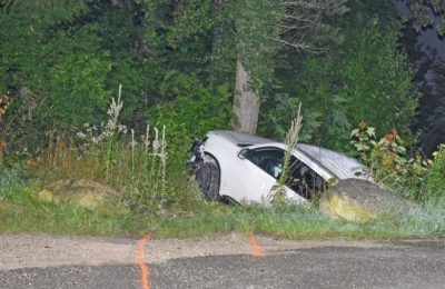 254. Verkehrsunfall, Forsthaus Herblingen