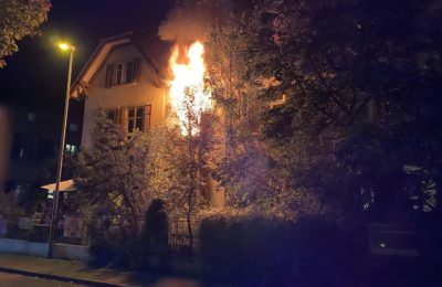 313. Gebäudebrand, Munotstrasse