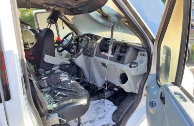 203. Fahrzeugbrand, Parkplatz Dreispitz