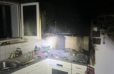 134. Wohnungsbrand, Steingutstrasse