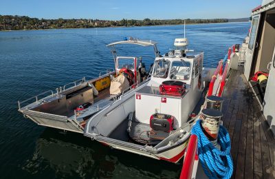 Brand auf Fahrgastschiff! Was nun?